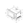 مایکروویو توکار استیل البرز مدل MS 252 - Image 3
