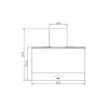 هود مورب استیل البرز مدل SA413W - Image 3