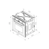 فر برقی توکار استیل البرز مدل FE53 - Image 3