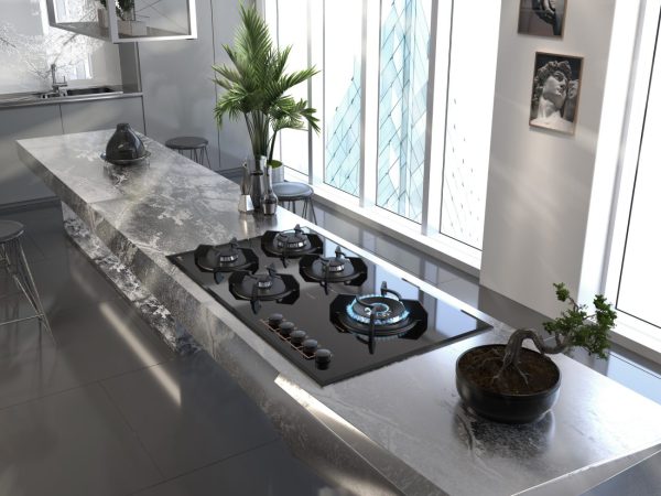اجاق گاز صفحه ای بیمکث مدل 0016