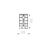 اجاق گاز صفحه ای کن مدل دومینو - Image 3