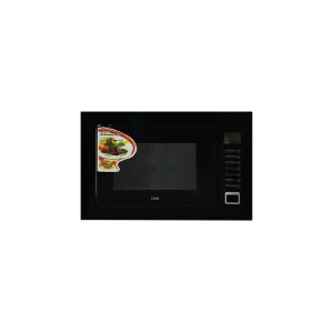 مایکروفر برقی توکار کن مدل MEB2800 با ظرفیت 28 لیتر و درب آرام‌بند، مجهز به لعاب کریستال کلین و شیشه دو جداره Low-E.