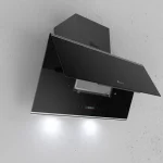 هود مورب بیمکث مدل 2040 مشکی با فیلتر آلومینیومی سه لایه و روشنایی SMD