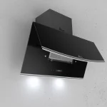 هود مورب بیمکث مدل ۲۰۴۲ مشکی با فیلتر آلومینیومی سه لایه و روشنایی SMD