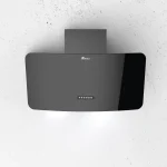 هود مورب بیمکث مدل 2067 مشکی با فیلتر آلومینیومی ۳ لایه، موتور توربو ۴ دور و قدرت مکش ۶۵۰ مترمکعب بر ساعت.