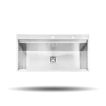 سینک کورینی پرنیان استیل مدل PS 4209 با لگن باکس R0، استیل ضد زنگ 18/10، عایق صدا، جای شیر، تخته ساطور چوبی، جا مایع، رول خشک‌کن و لگن متحرک.