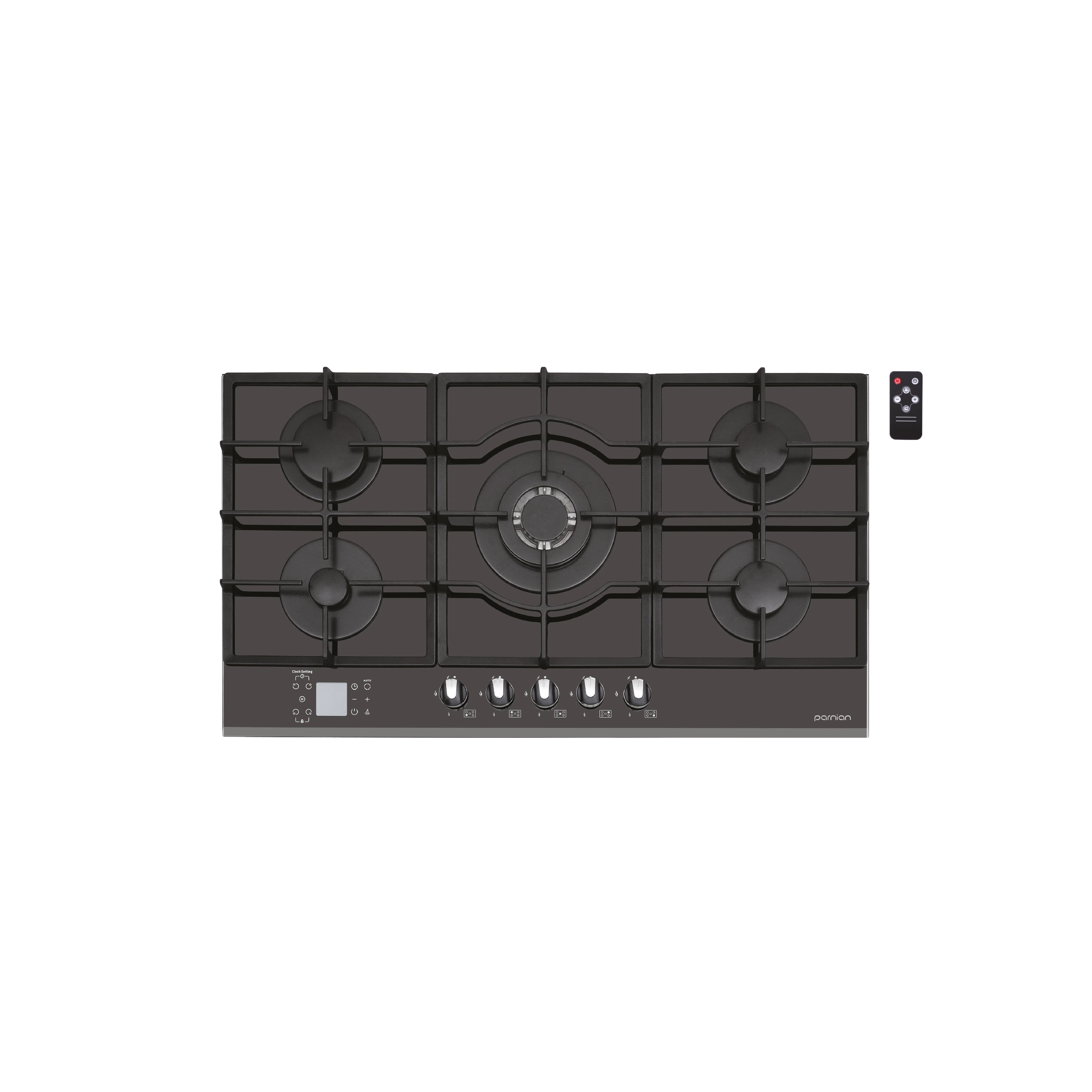 اجاق گاز پرنیان استیل مدل PB 5213 RF با کنترل هود و تایمر مجزا با قیمت و تخفیف ویژه از فروشگاه لوکس کاشانه.
